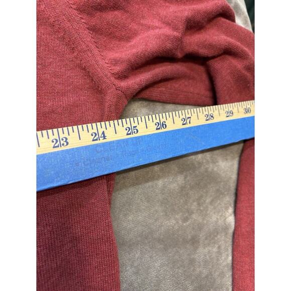 Southern Point‎ Co Sweater Mens size XL Hayward Pullover 1/4 Zip Golf Red preppy - Picture 5 of 6